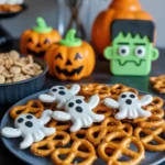 Halloween treats for kids snack table