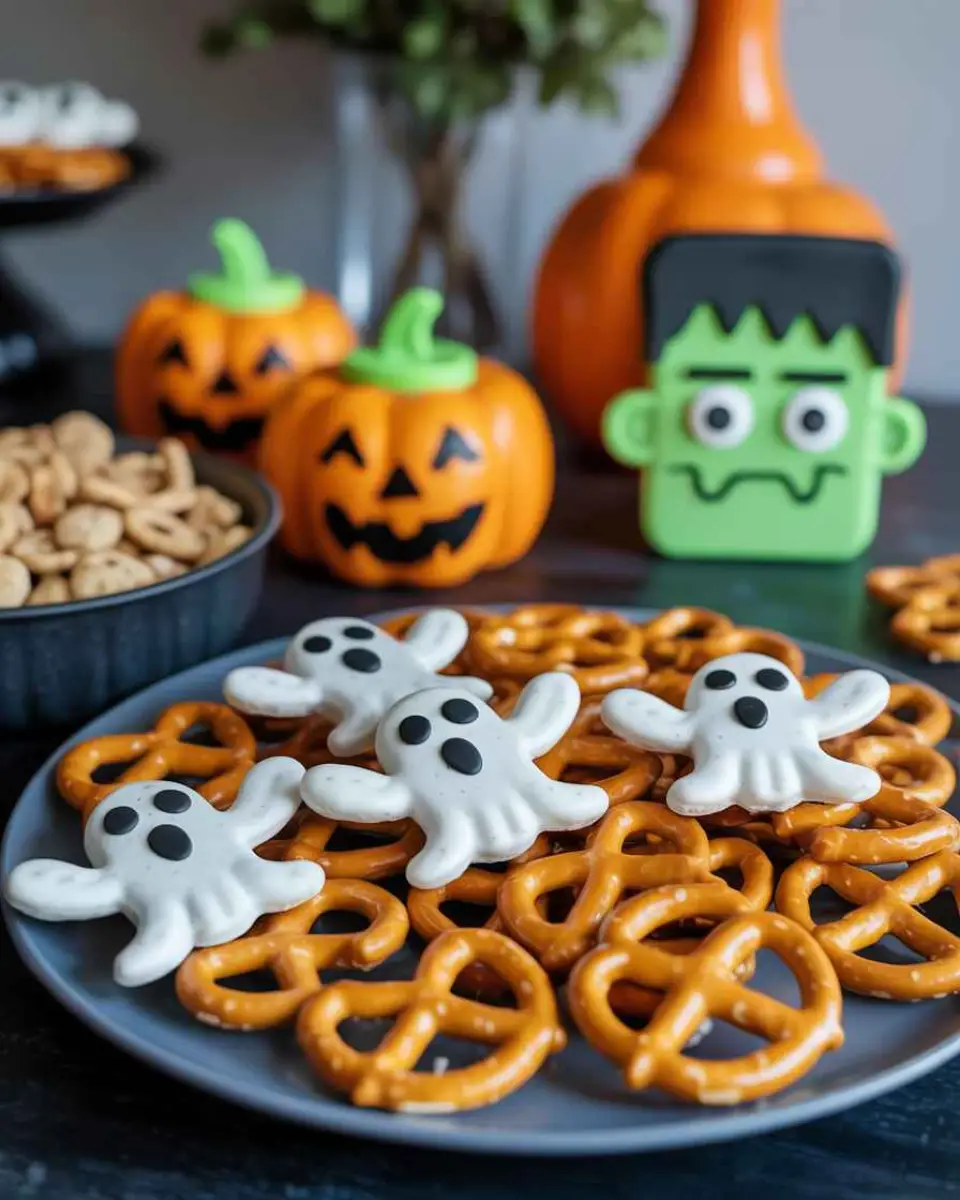 Halloween treats for kids snack table