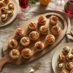 Easy Thanksgiving appetizers on a festive table