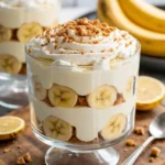 Homemade banana pudding with Nilla wafers and fresh bananas