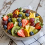 Easy fruit salad recipes with strawberries, kiwi, and citrus