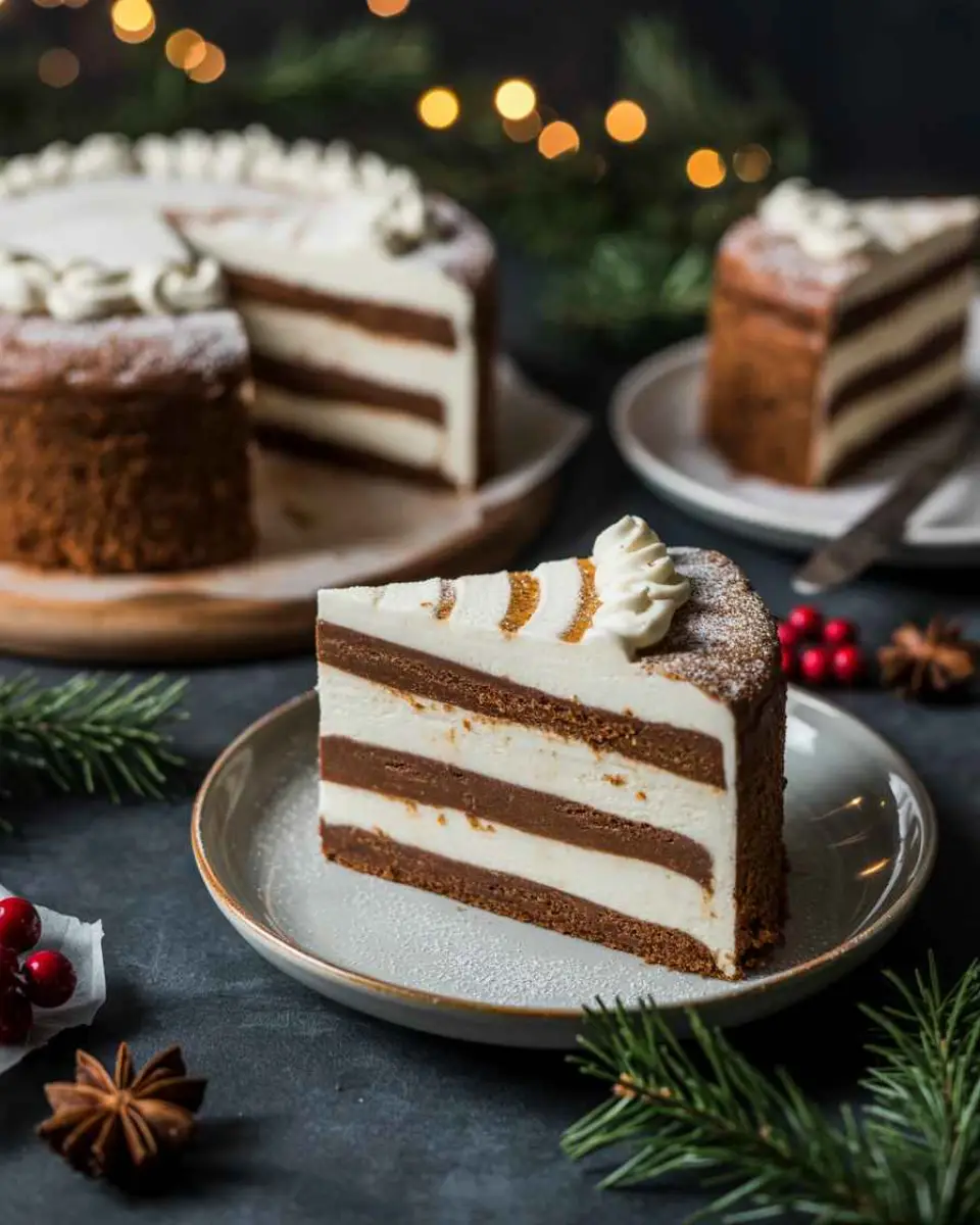 Christmas food desserts on holiday table