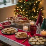 Christmas Snack Ideas Table Display