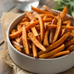 crispy sweet potato in air fryer
