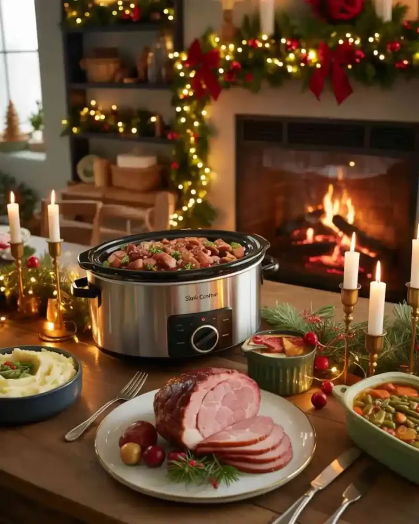Crockpot Christmas Dinner Recipes with Ham and Sides
