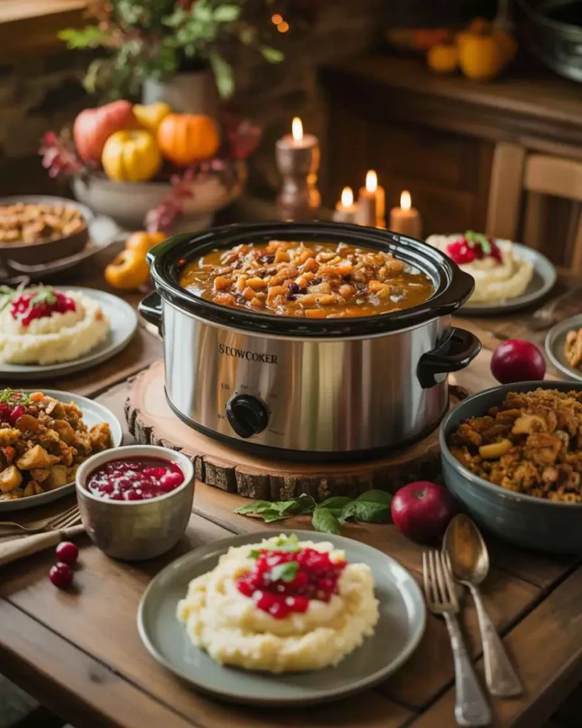 crockpot thanksgiving recipes