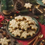 Easy Christmas Cookies in a Festive Kitchen Scene