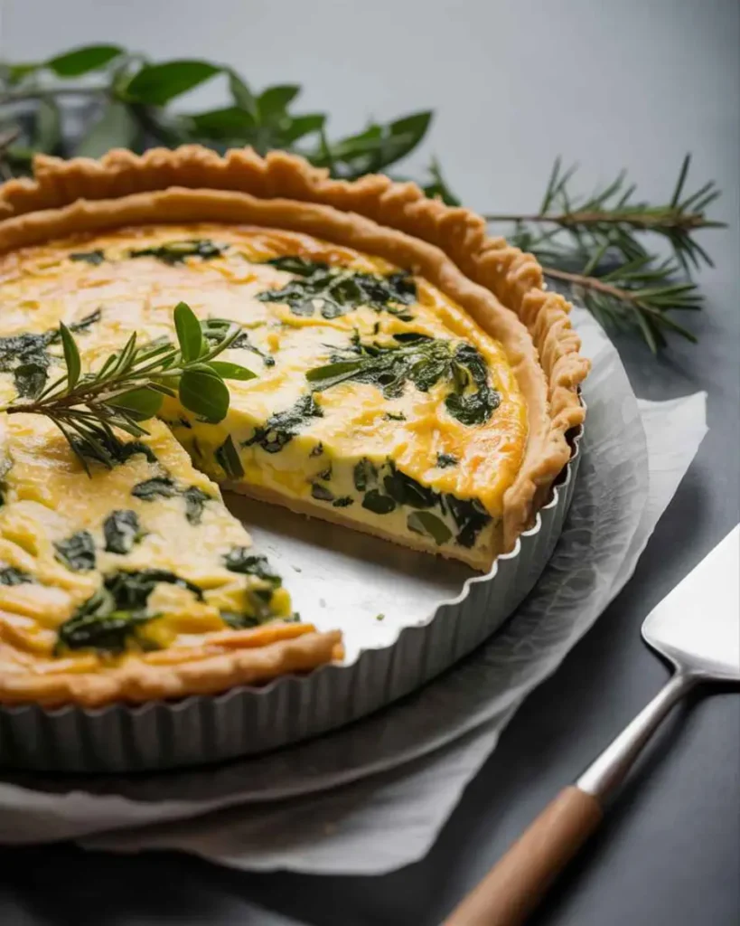 Quiche recipes with vegetables and cheese