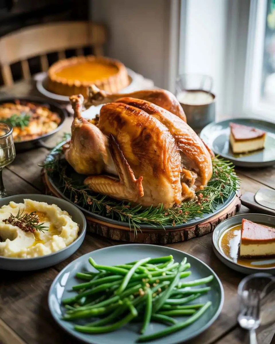 keto Thanksgiving recipes dinner table spread