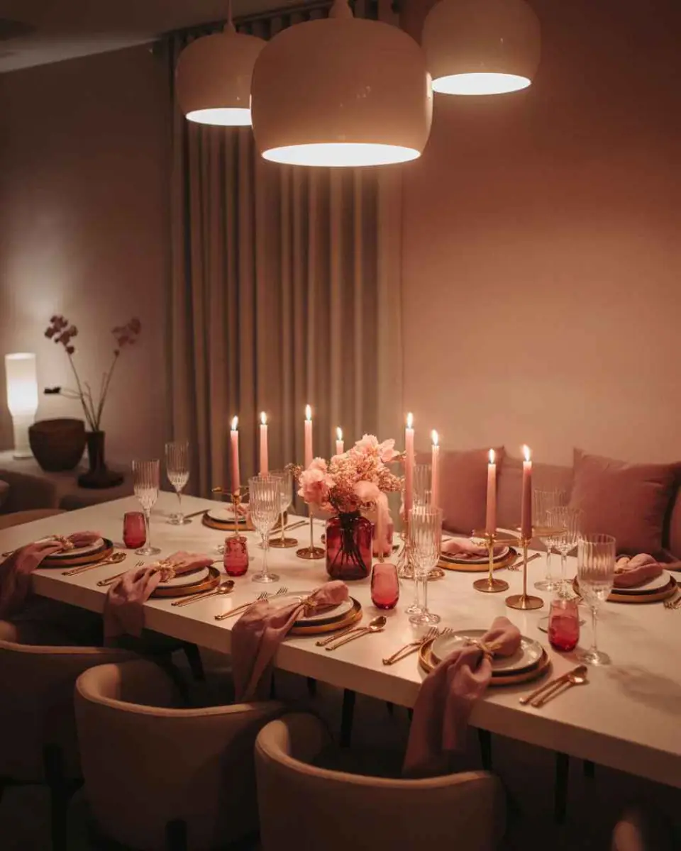galentines dinner party