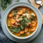 Delicious Soup Recipes in Rustic Kitchen Setting