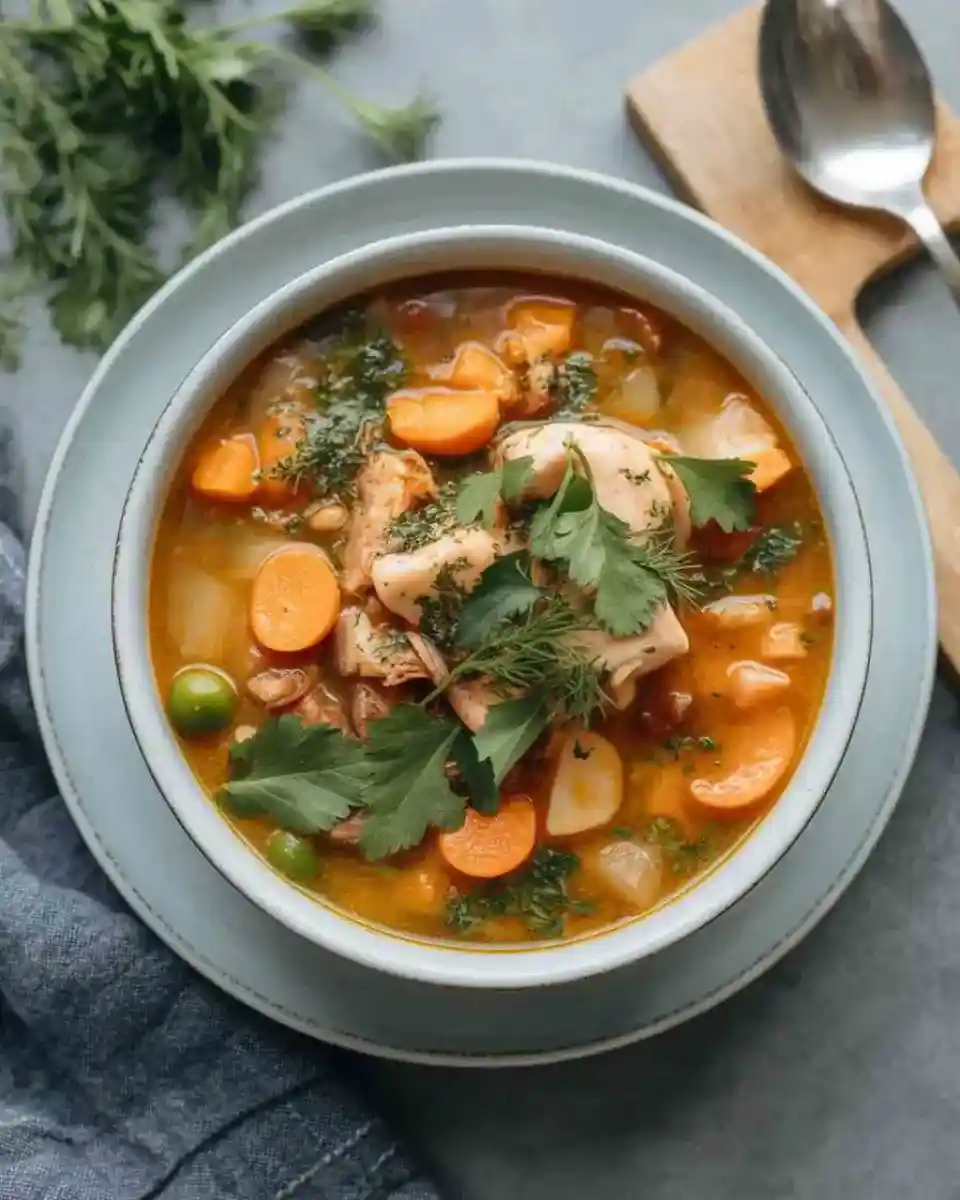 Delicious Soup Recipes in Rustic Kitchen Setting