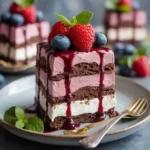 High protein dessert recipes on rustic table