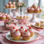 pink desserts