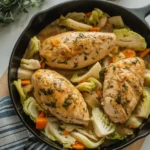 chicken and cabbage recipes skillet dinner