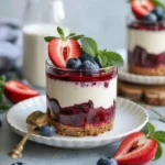 healthier desserts spread on table