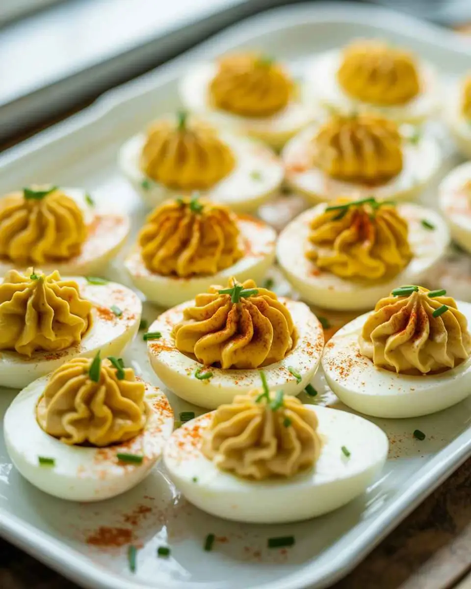 deviled eggs