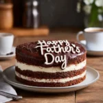 Father’s Day cake chocolate design