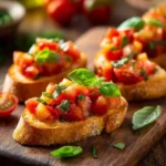 bruchetta appetizers fresh and easy
