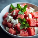 watermelon feta salad fresh summer dish