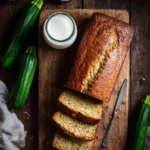 Zucchini Bread Healthy Recipe fresh baked loaf