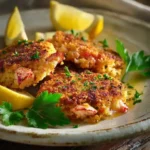lobster cake recipe crispy gourmet dish